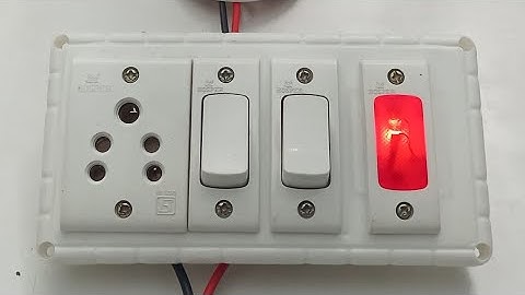 Switch Board Wiring at Home | 2 switch 1 socket holder connection | electric board wiring diagram