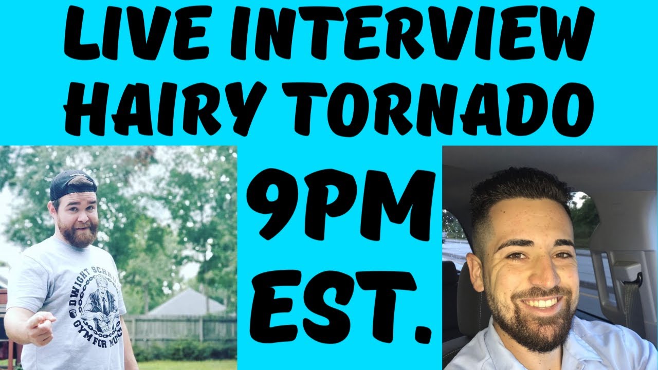 LIVE INTERVIEW WITH HAIRY TORNADO!!! TALKING EBAY & YOUTUBE YouTube