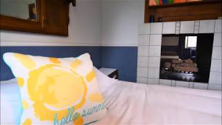 Michigan Bed Breakfast Blue Satin Hot Tub Fireplace Suite at the Hop Vine Inn