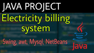 Electricity Billing System | Java Project | Proper Coding | Without Drag and Drop | NetBeans & MySQL