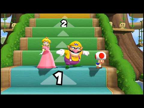 Mario Party 9 - Step it up - Luigi vs Daisy vs Yoshi vs Birdo