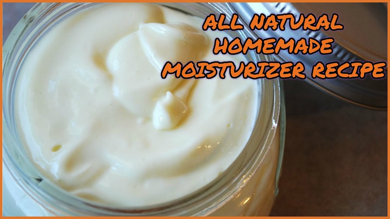 Best Homemade Moisturizer For Winter YouTube