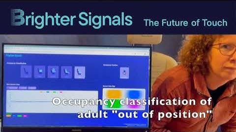 Brighter Signals Automotive Occupancy Classification