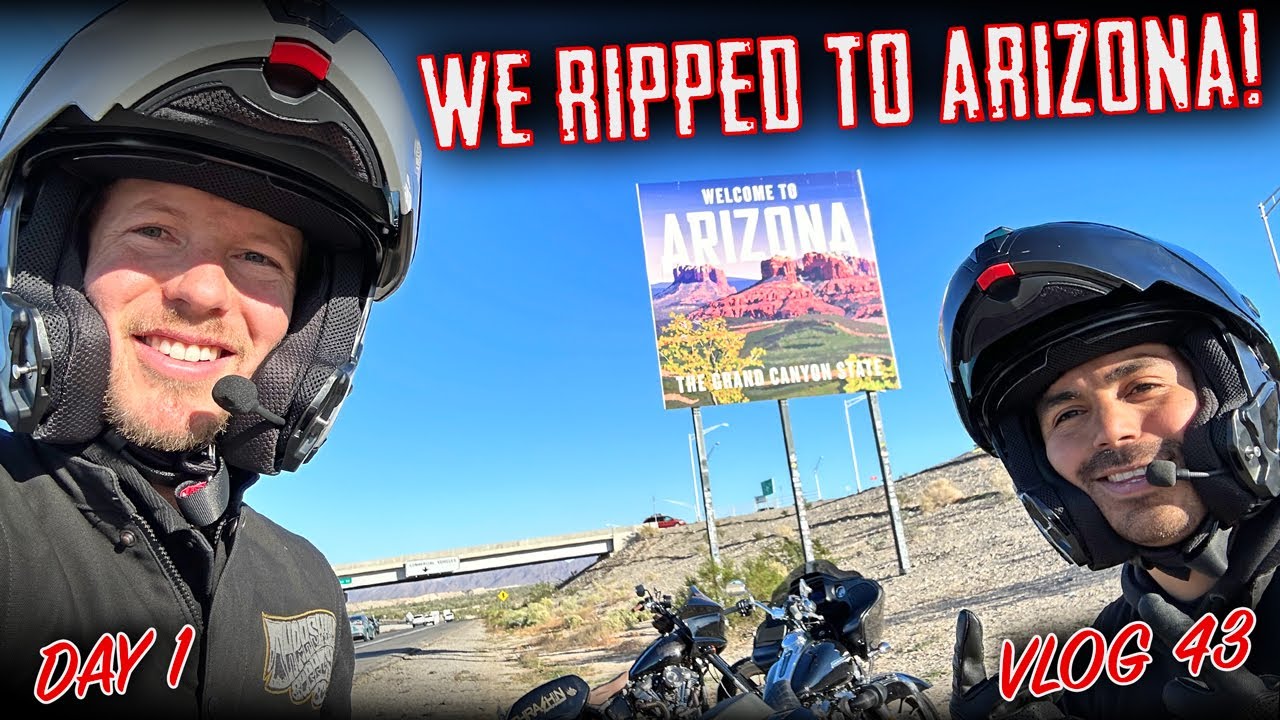 We Ripped To Arizona, Day 1 - Vlog 43 - YouTube