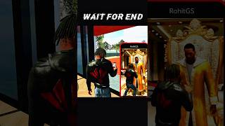 Franklin new gunde ji car house t challenge Indian bike3D #indianbike3d #shorts #gta #gaming part1