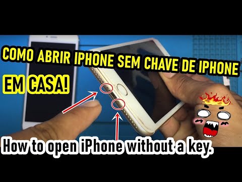 Vídeo: Como Abrir A Tampa De Um IPhone