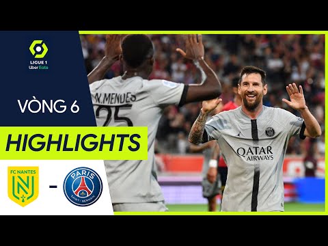 Highlights Nantes - PSG l Messi Phô Diễn Tài Kiến Tạo Đỉnh Cao Giúp PSG Đại Thắng
