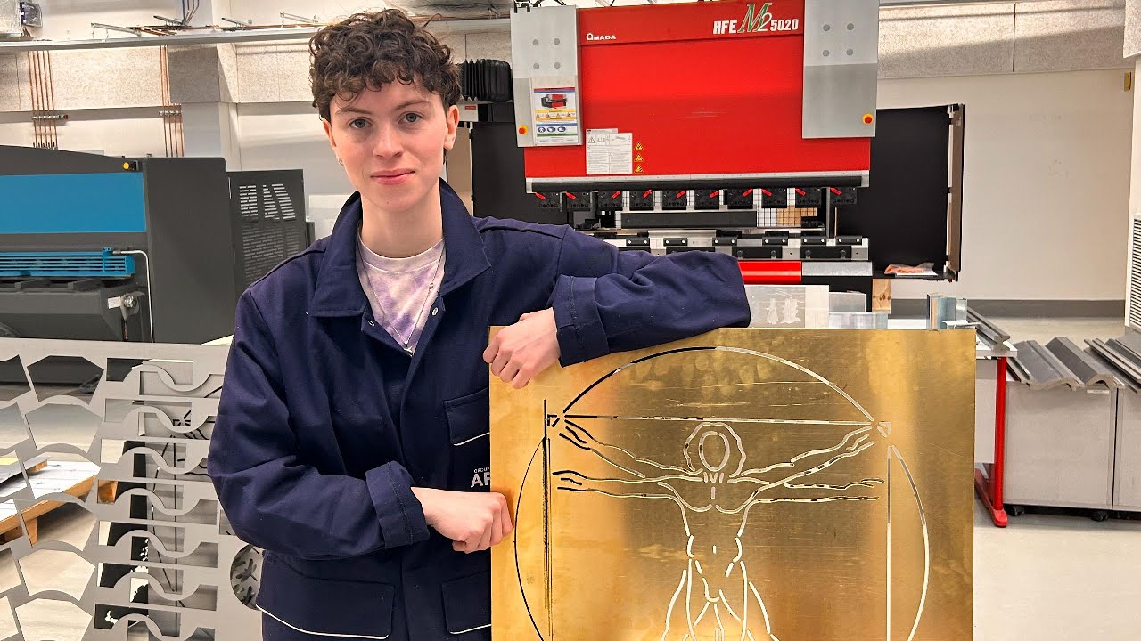 Interview Manon, apprentie en Chaudronnerie