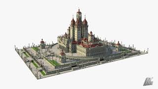 Fantasy Castle. 3d model
