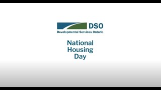 Developmental Services Ontario National Housing Day - Inclusive Housing for All Canadians