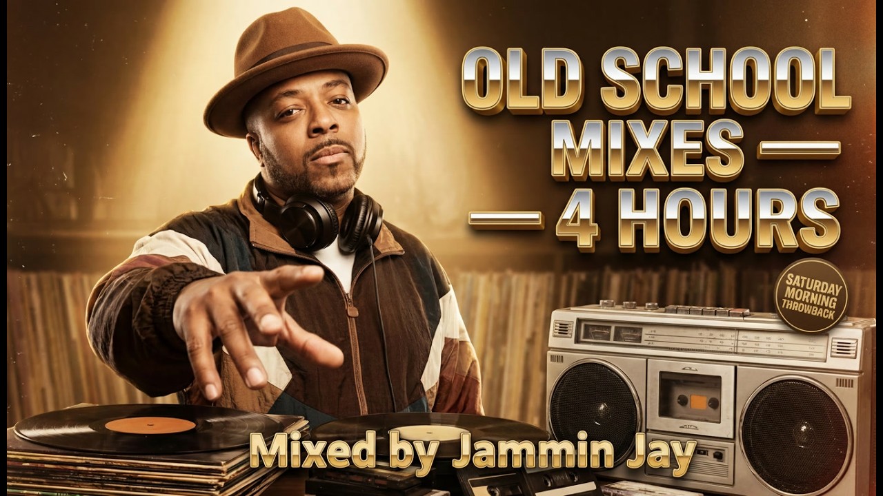 Old School Mixes 4 Hours with Jammin Jay 🇺🇸 (Saturday Morning