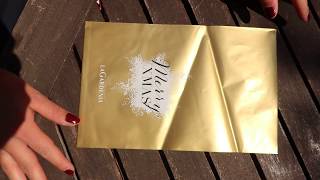 geschenktueten la gardenia gold