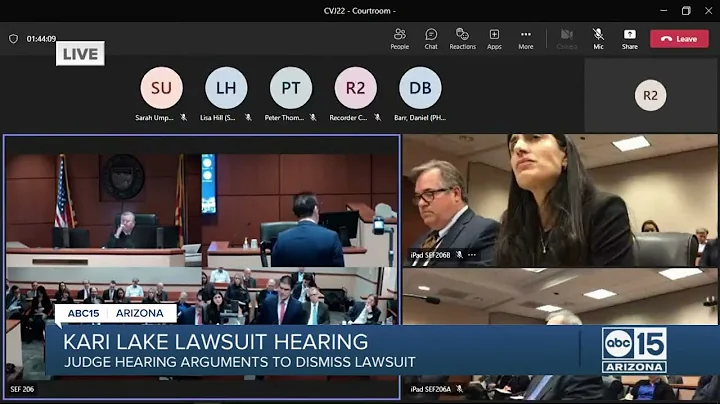 Kari Lake lawsuit hearing