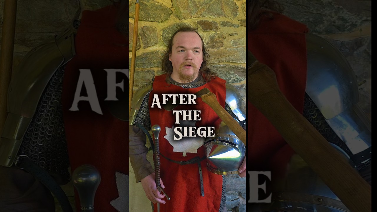 Welcome back to Siege Interviews.  #medieval #siege #knight #armor #reenactor #history #cosplay
