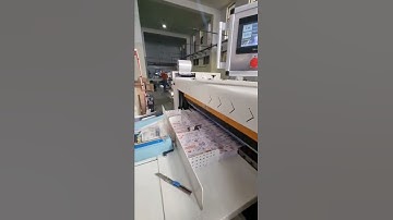 Burger Wrapping Silicon Paper Roll to Sheet Cross Cutting Machine in Jordan