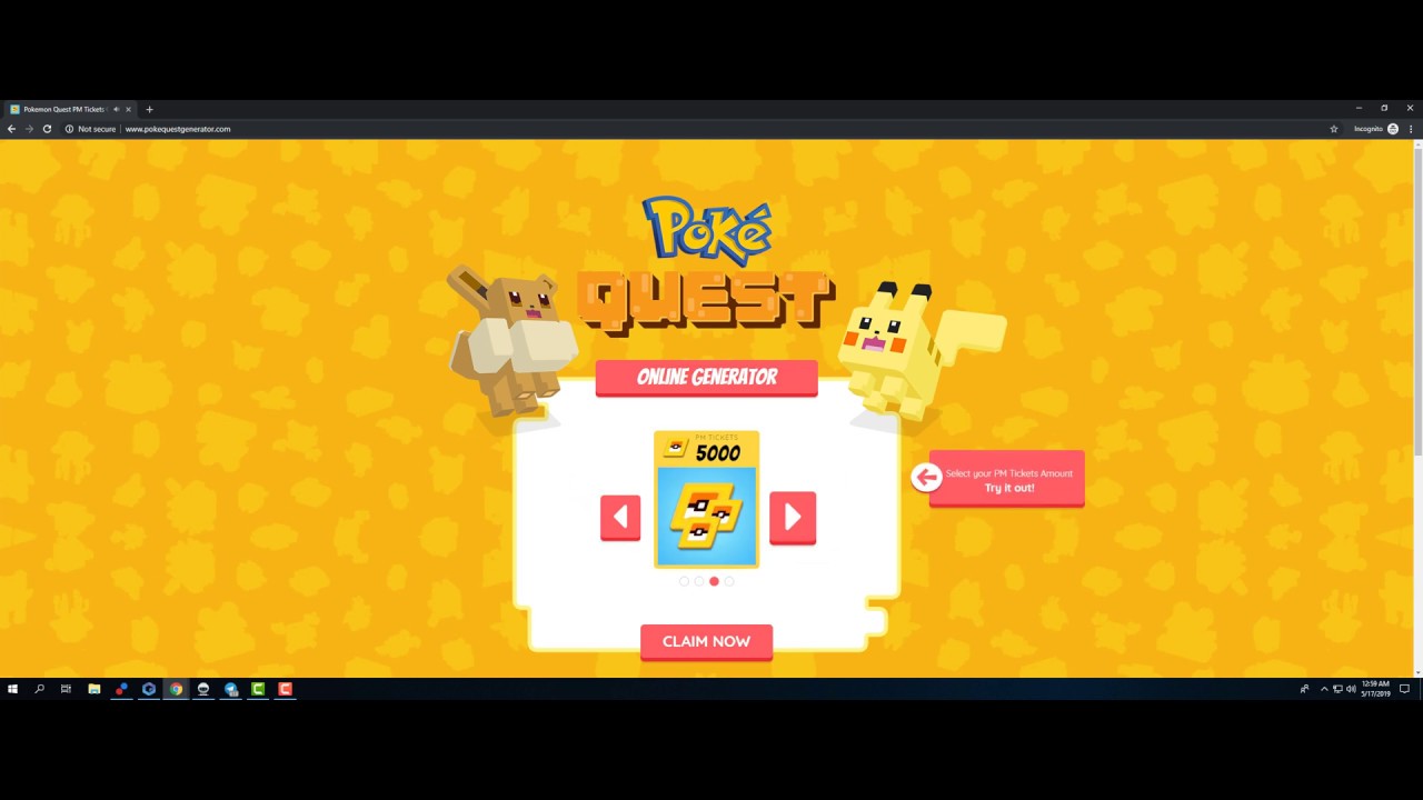 How to get Pokemon Quest PM Tickets by completing free surveys YouTube
