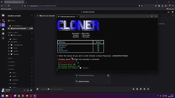 Clone Any Discord Server | Latest & Updated |  Pc Free | Discord Server Cloner 2.0