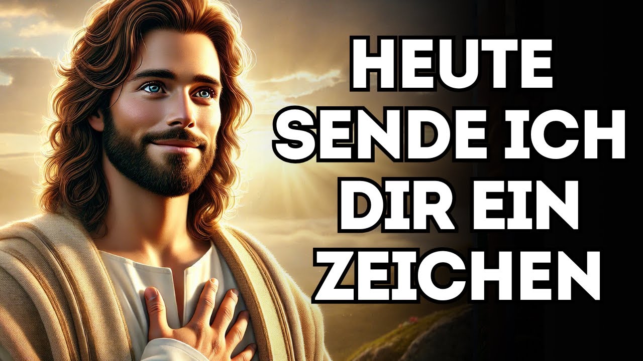 Noch bevor der Tag vorbei ist, werde ich dir ein Zeichen senden