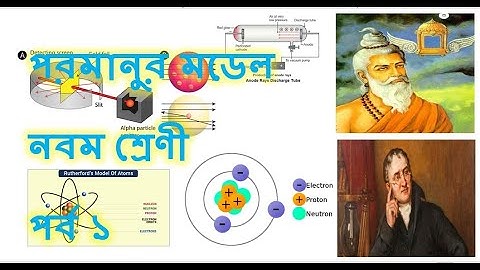 Banglarshiksha Online Class #13 l পরমানুর গঠন l Physical Science ll Atomic structure ll Class IX ll