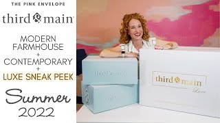 Third and Main Summer 2022 Full Spoilers: *NEW* Luxe, Modern Farmhouse, & Contemporary | Home Decor