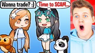 LANKYBOX REACTS TO ADOPT ME GACHA STORY!? (EMOTIONAL)