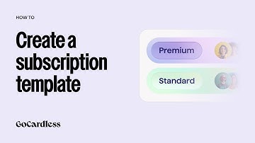 How to create subscriptions with GoCardless (UK)