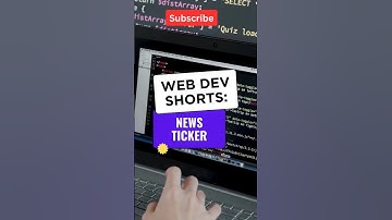 News Ticker | Code Link in Description | HTML & CSS only | Web Development Project | Alok Tripathi