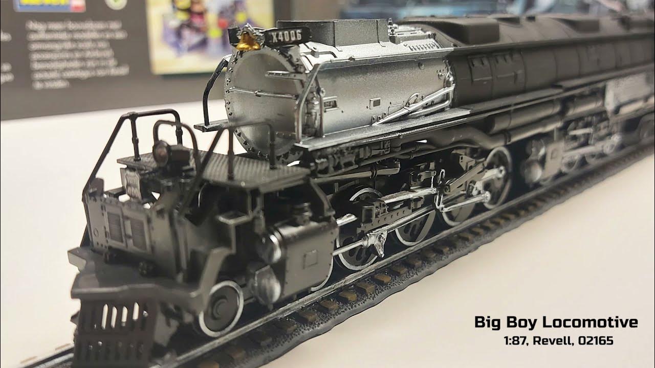 Big Boy Locomotive, Revell, 02165, Full Build - YouTube