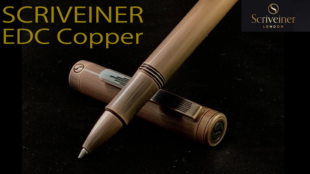 SCRIVEINER EDCローラーボール COPPER｜スクリブナーの新作