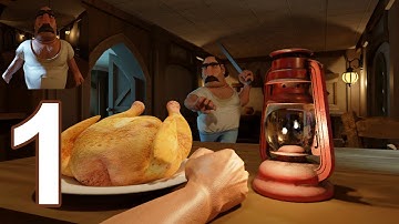 Virtual Scary Neighbor Game - Gameplay Walkthrough Part 1 (Android,iOS)