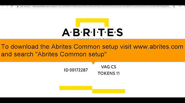 How to download AVDI software links and check CS Tokens