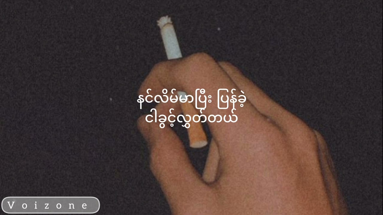 လမ်းခွဲတာ ကောင်းမယ် - ဝိုင်းလေး & မိုးထက် (Lyrics Video)