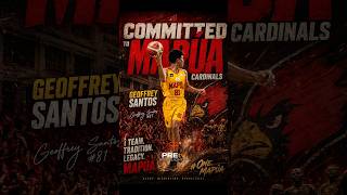 Committed na si Geoffrey Santos sa Mapua Cardinals siya mag lalaro 🔥🏀 #basketball #NCAA #highlight