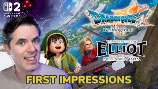 First Impressions - Dragon Quest VII Reimagined + The Adventures of Elliot