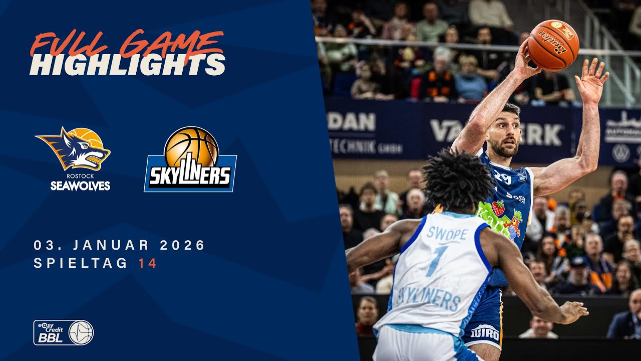 ROSTOCK SEAWOLVES vs. Skyliners - Full Game Highlights - Spieltag 14, 25/26