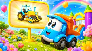 Leo the Truck Car Game Gameplay 🚚 Fun Racing Adventure for KidsWatch Leo the Truck screenshot 4