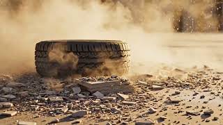 🎬 Slow-Mo ASMR: Index Cards vs. Car Tire 😮