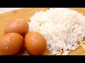 ARROZ COZIDO SOBROU? E OVO TEM? FAZ ESSA RECEITA E SE IMPRESSIONE - ARROZ BIRO BIRO -Isamara Amâncio