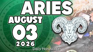 𝐀𝐫𝐢𝐞𝐬 ♈ 💸A GREAT OPPORTUNITY FOR ABUNDANCE🤑💲 Horoscope for today AUGUST 3 2026🔮 #horoscope #zodiac