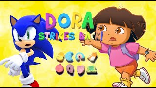 Sonic Plush Toons Dora Strikes Back