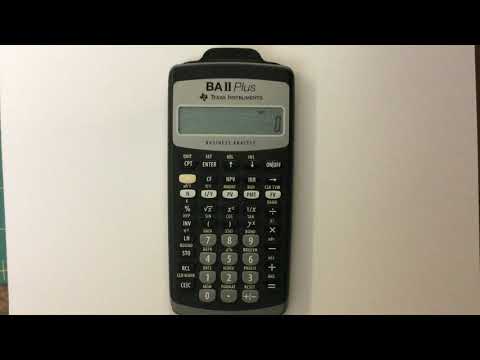 BAII Plus Calculator