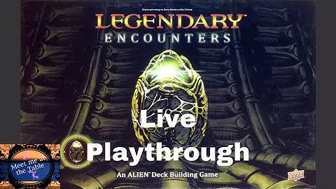 Legendary Encounters Alien Live Playthough.