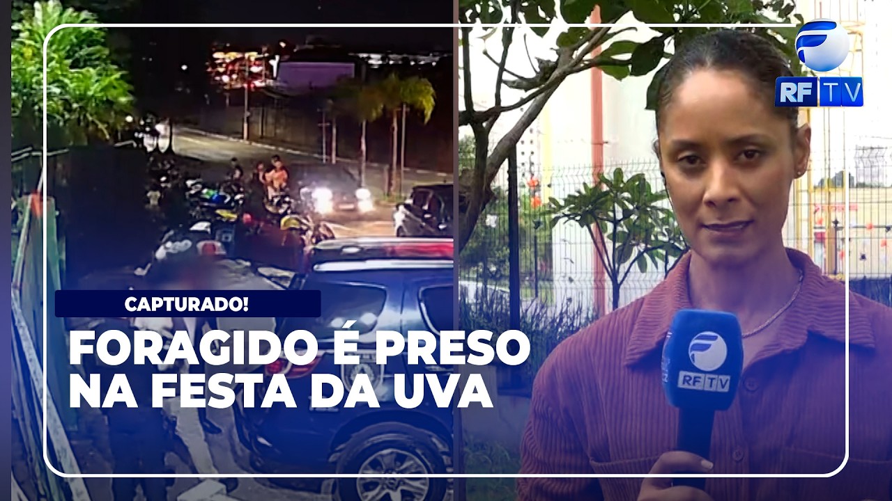 Tá no Ar Campinas - Procurado pela Justiça é preso na Festa da Uva em Vinhedo