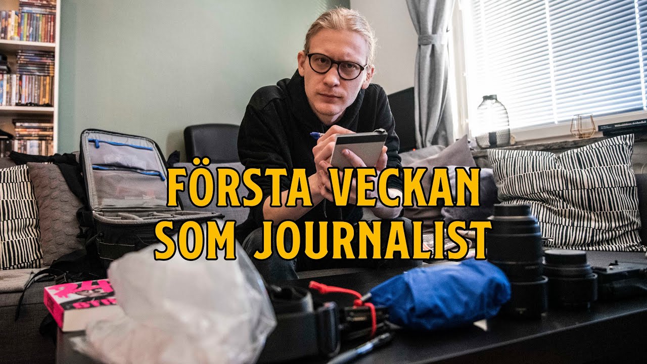 Vlog: första vecka på redaktion - Blev besatt av en skorsten?
