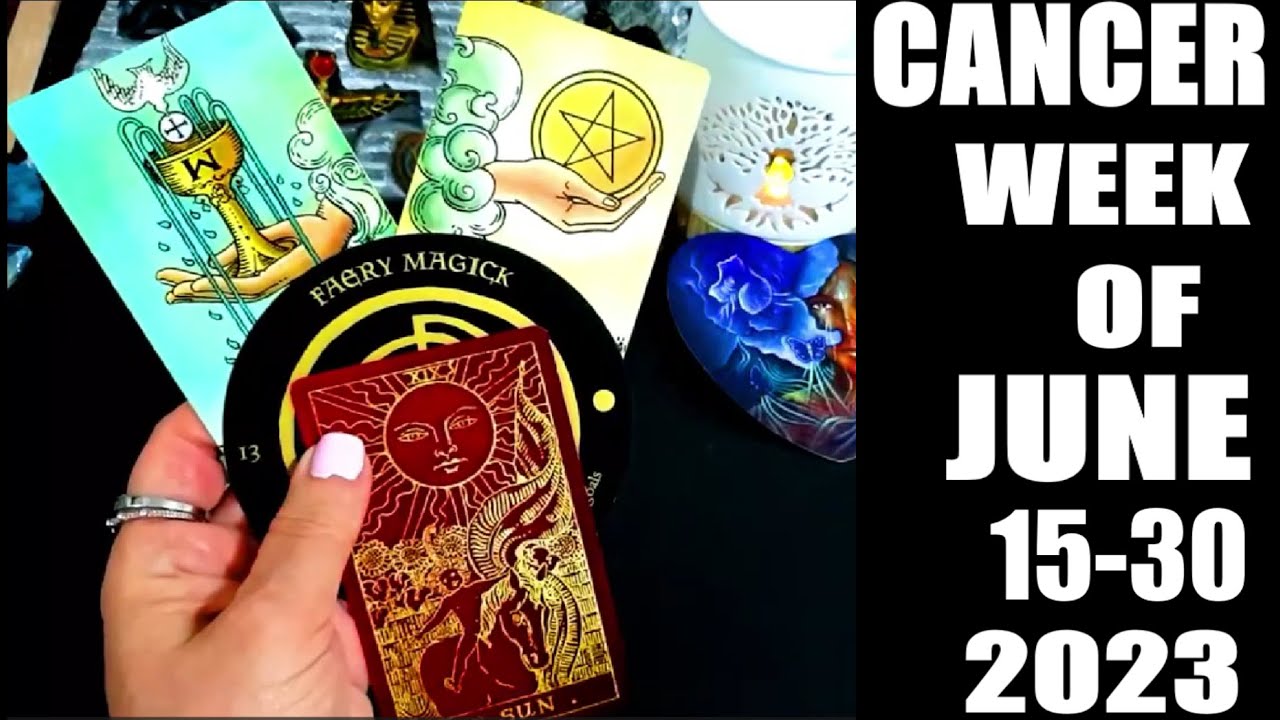 CANCER __WEEK OF JULY 1-15 2023 🎈 ALL MUST👀!⭐🎈 A MESSAGE FOR YOU✨💖