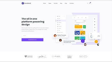 Prototype & Wireframing Landing Page Demo Preview | Saasland MultiPurpose WordPress Theme