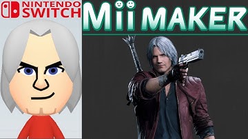 Mii Maker How To Create Dante From Devil May Cry 5