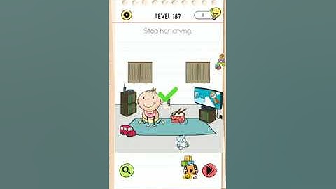 Brain test All-Star level 187 walkthrough solution