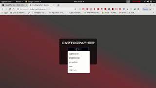 HackTheBox Web Challenge - Cartographer