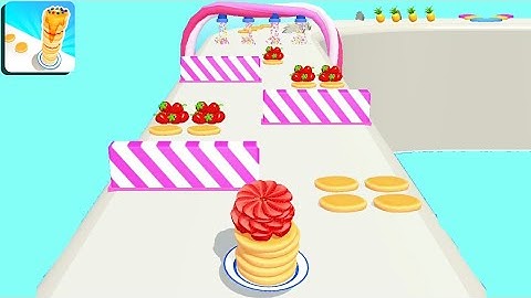 PANCAKE RUN NEW UPDATE ALL LEVELS MAX #45 GAMEPLAY WALKTHROUGH PART 9